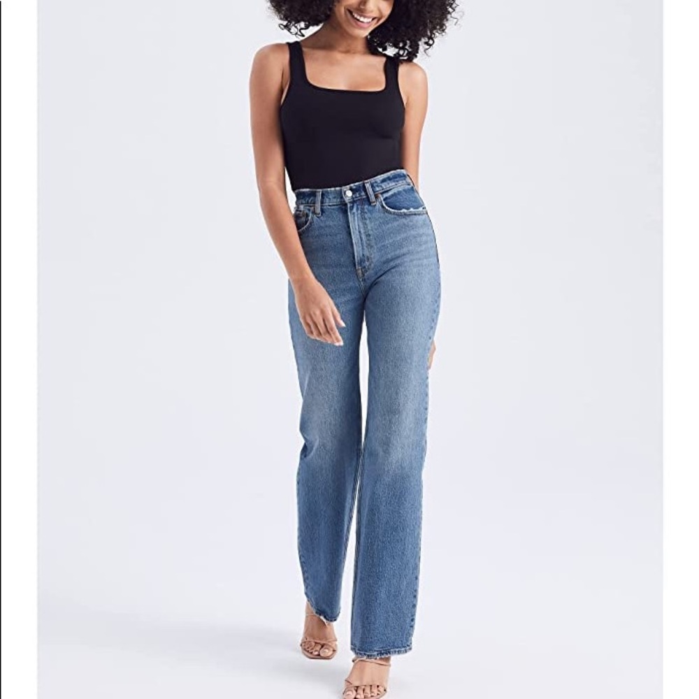Abercrombie 90’s Ultra High Rise Straight Jean (influencer favorite)